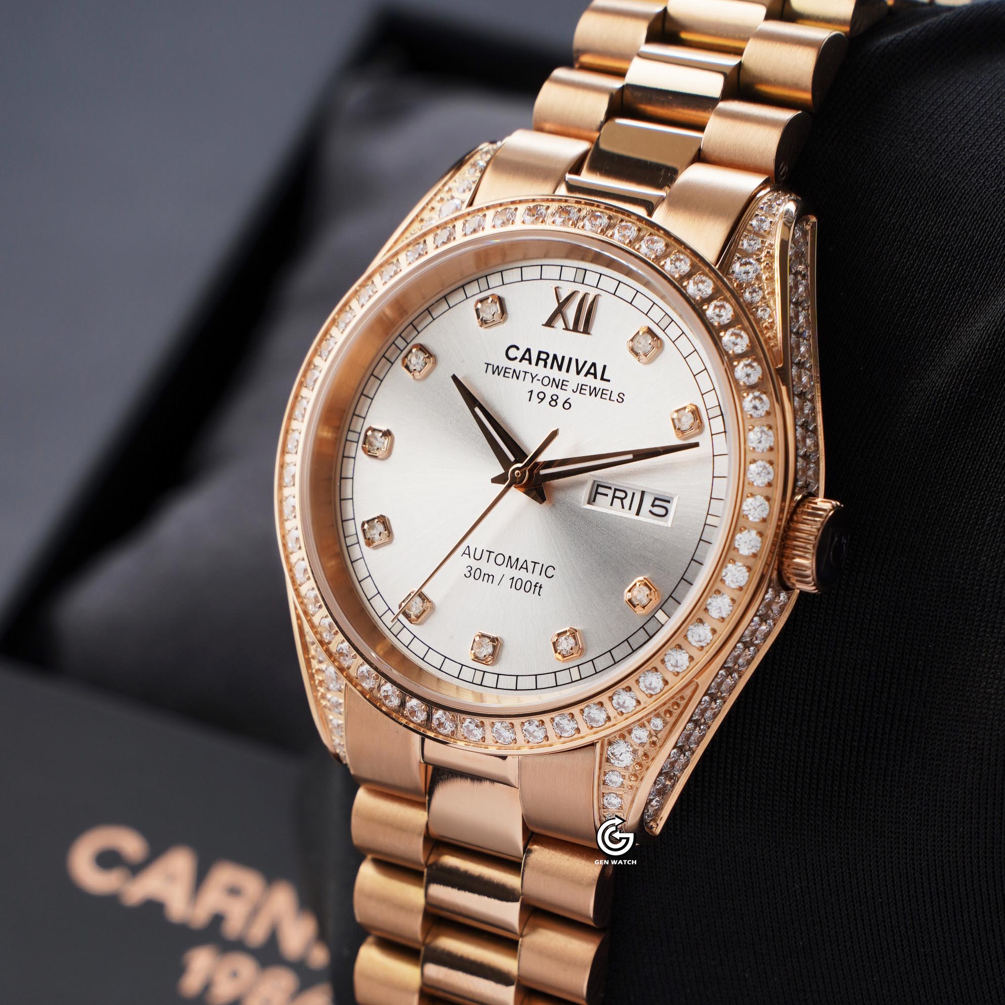 ĐỒNG HỒ NAM CARNIVAL 8907G VH T AUTOMATIC 40MM