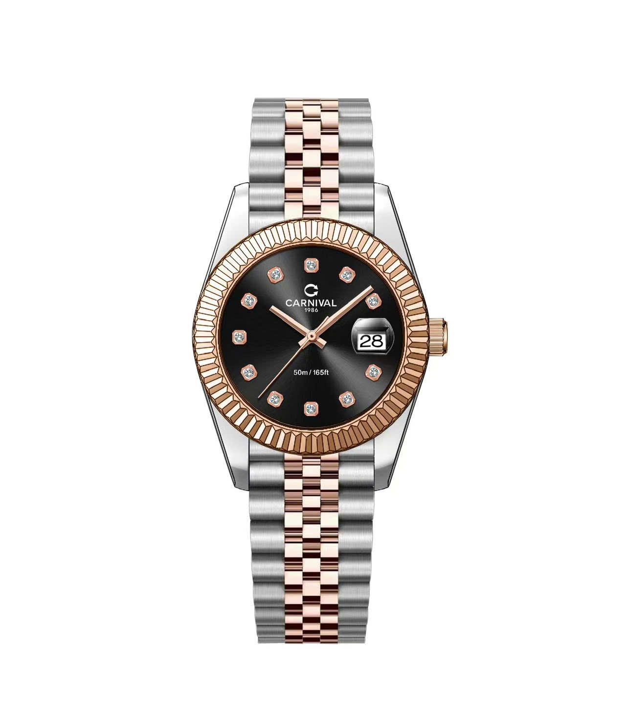 ĐỒNG HỒ NỮ CARNIVAL 8250L CH D QUARTZ 30MM