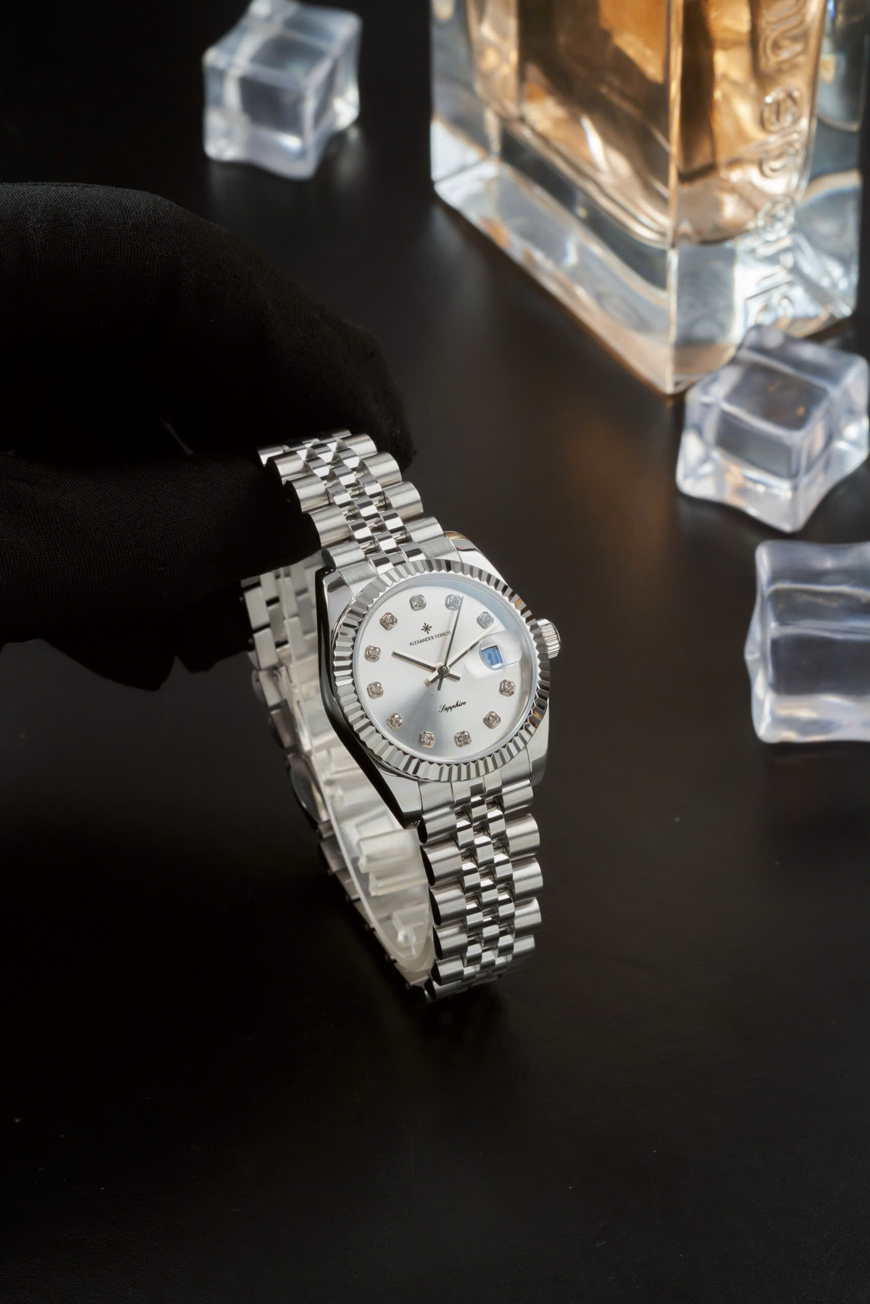 ĐỒNG HỒ NỮ ALEXANDER FERROS 8222S/02 QUARTZ 31MM
