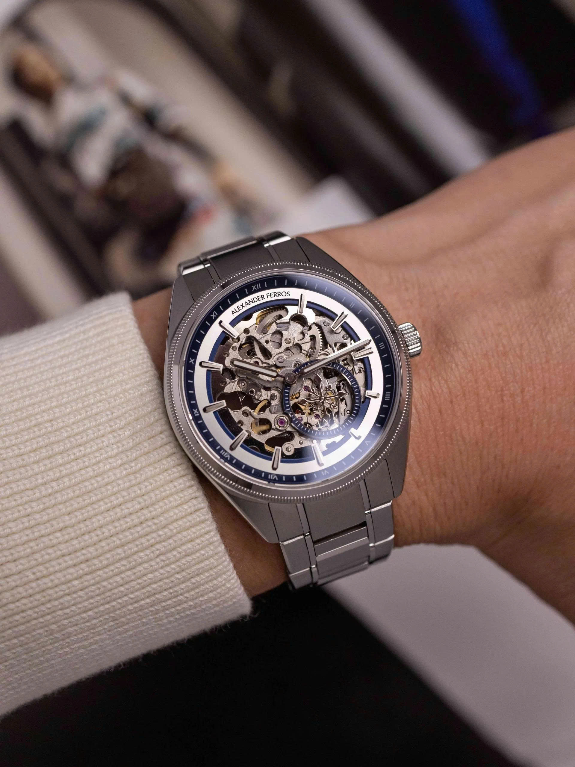 ĐỒNG HỒ NAM ALEXANDER FERROS 9262S/05 AUTOMATIC 40MM