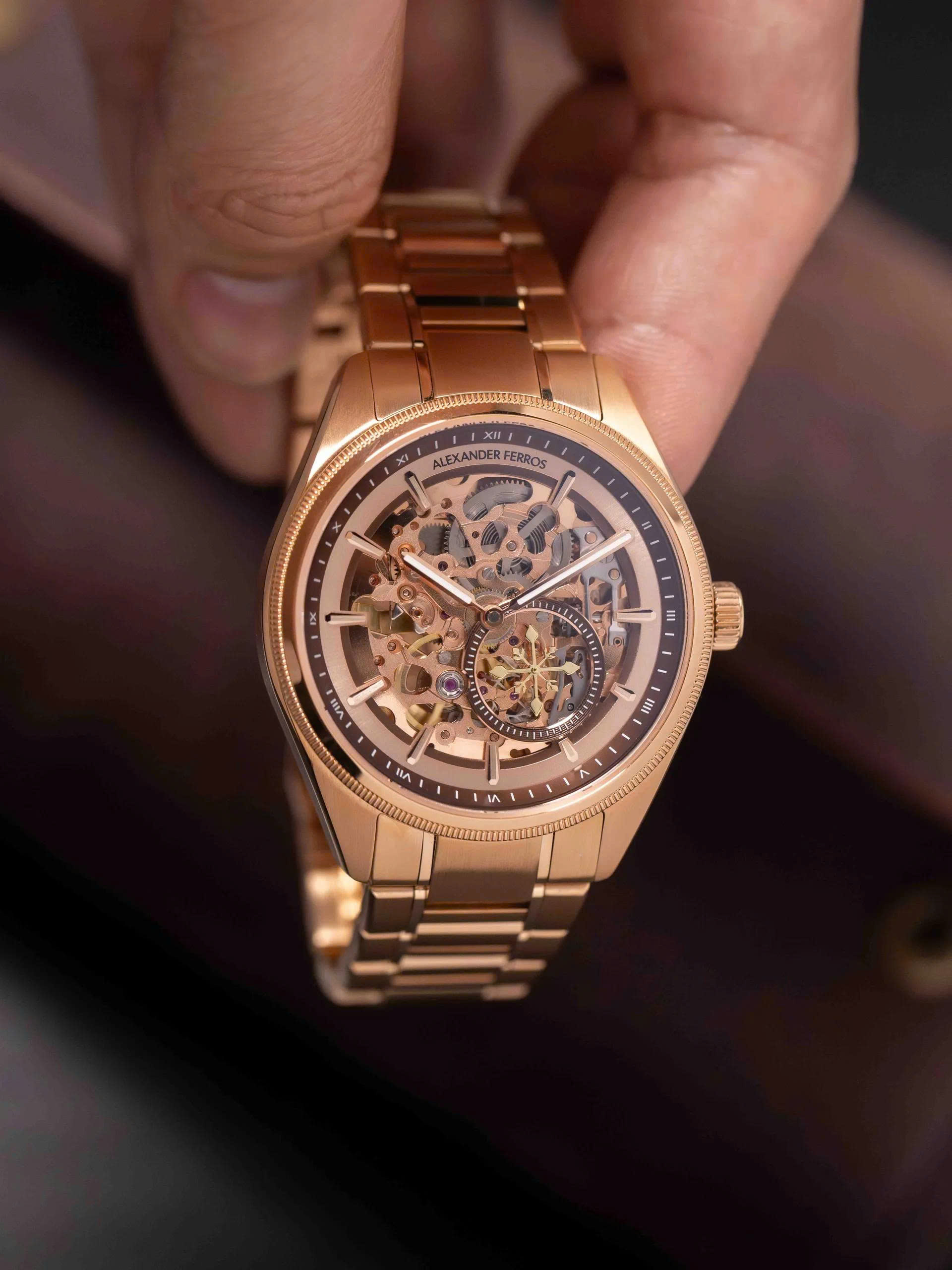 ĐỒNG HỒ NAM ALEXANDER FERROS 9262R/08 AUTOMATIC 40MM