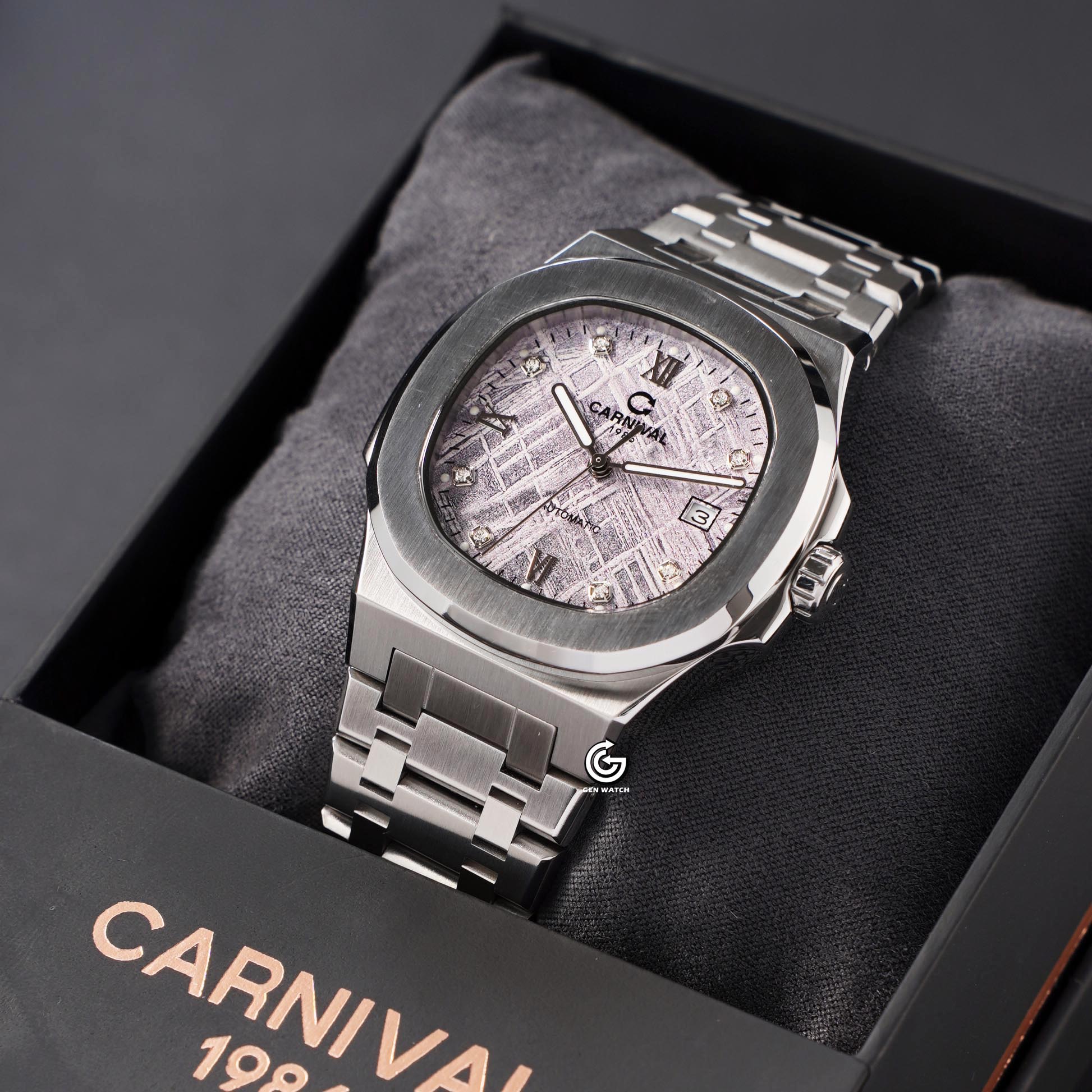 ĐỒNG HỒ NAM CARNIVAL 8160G VT TT AUTOMATIC 41MM