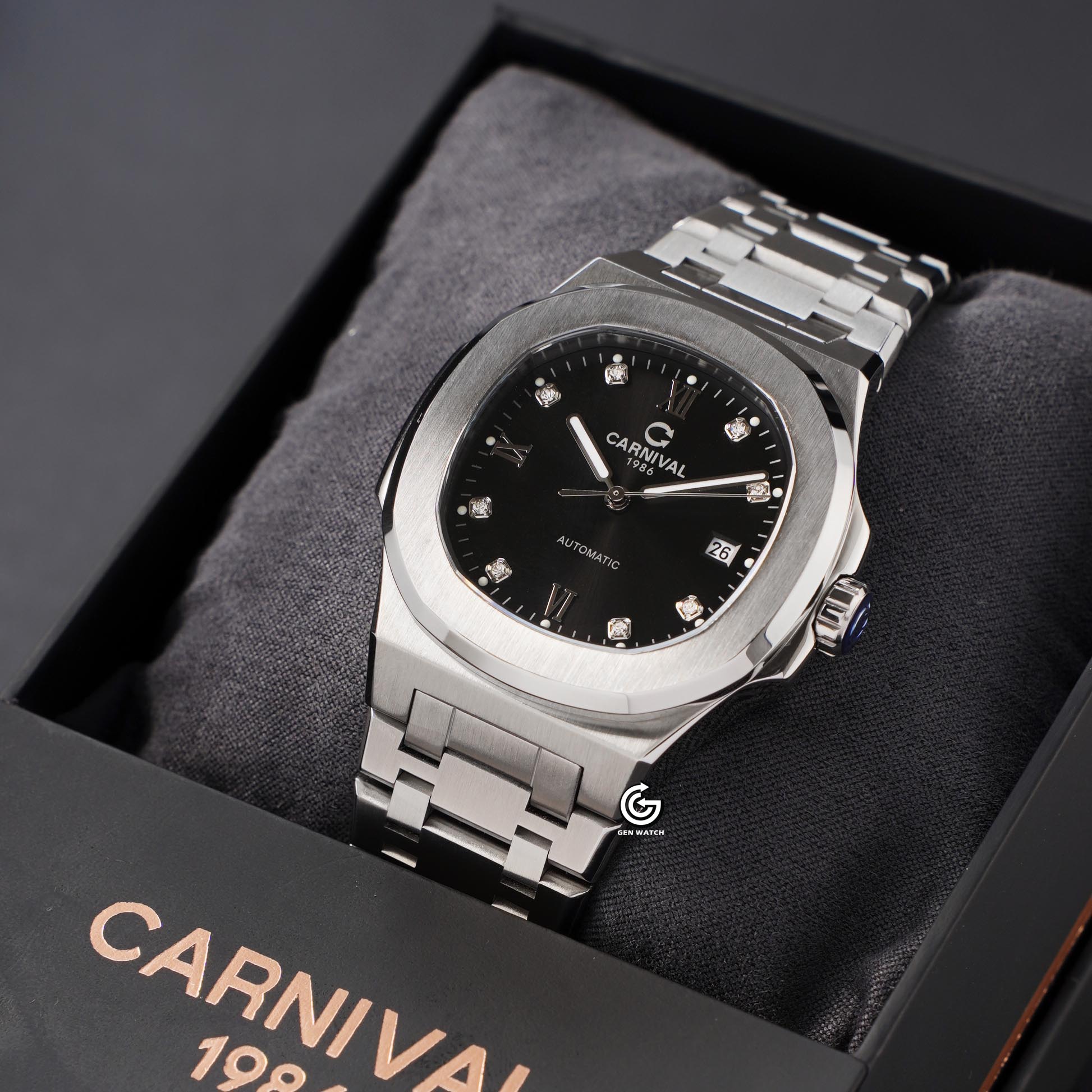 ĐỒNG HỒ NAM CARNIVAL 8160G VT D AUTOMATIC 41MM