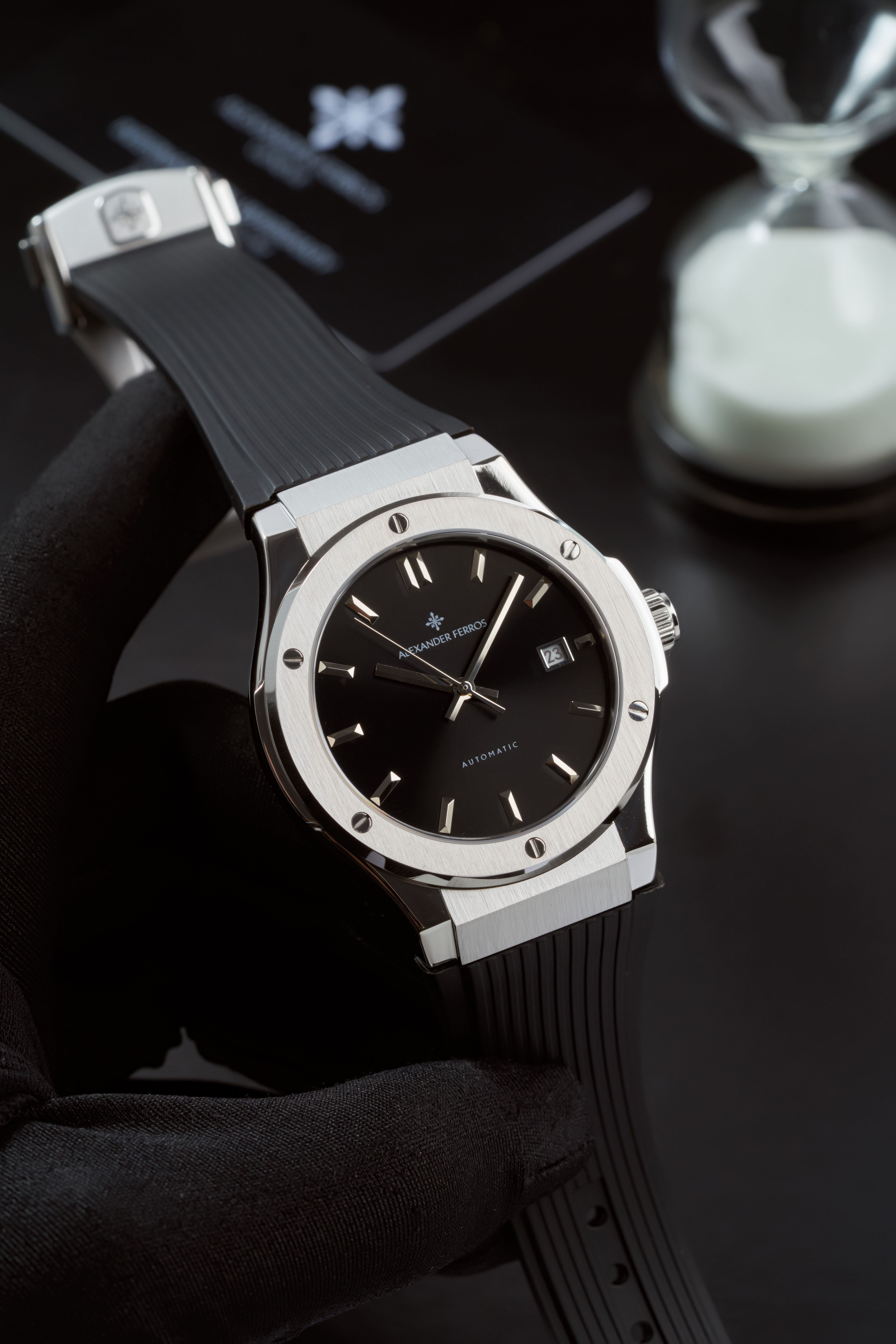 ĐỒNG HỒ NAM ALEXANDER FERROS 6162S/01 AUTOMATIC 42MM