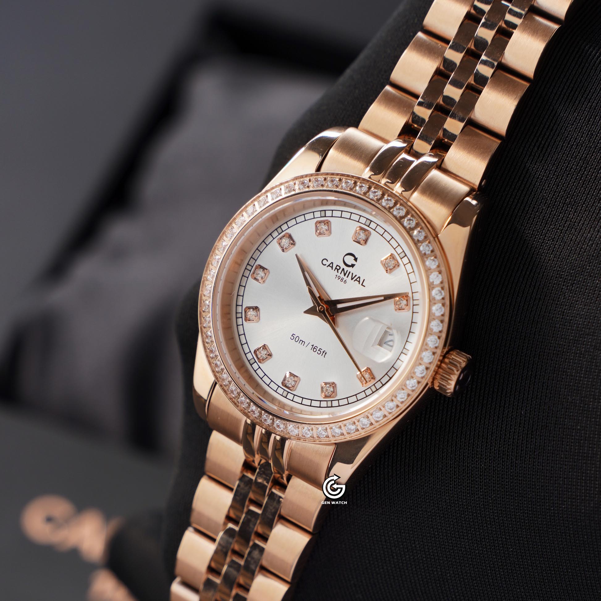 ĐỒNG HỒ NỮ CARNIVAL 8131L2 VH T QUARTZ 30MM