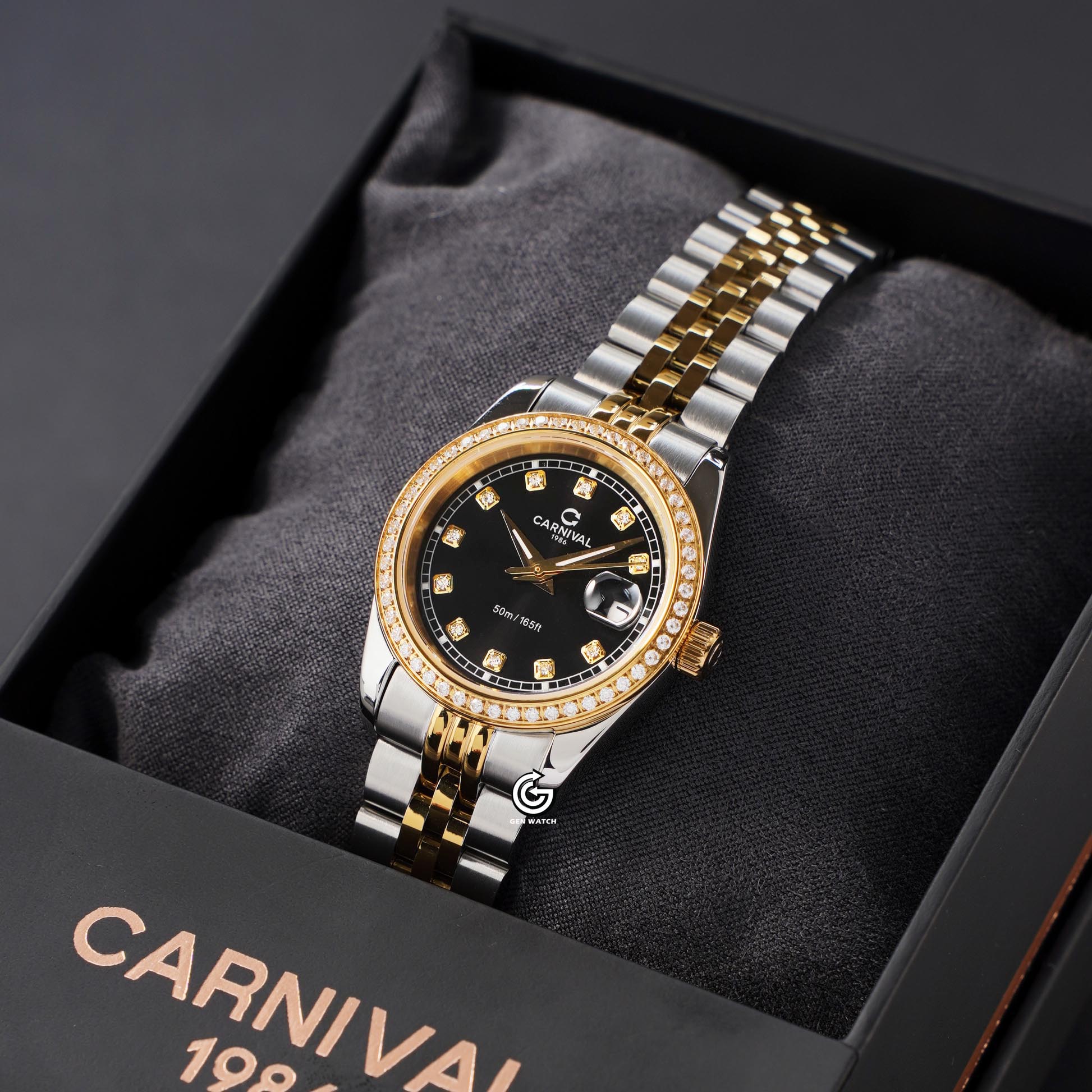 ĐỒNG HỒ NỮ CARNIVAL 8131L2 CV D QUARTZ 30MM