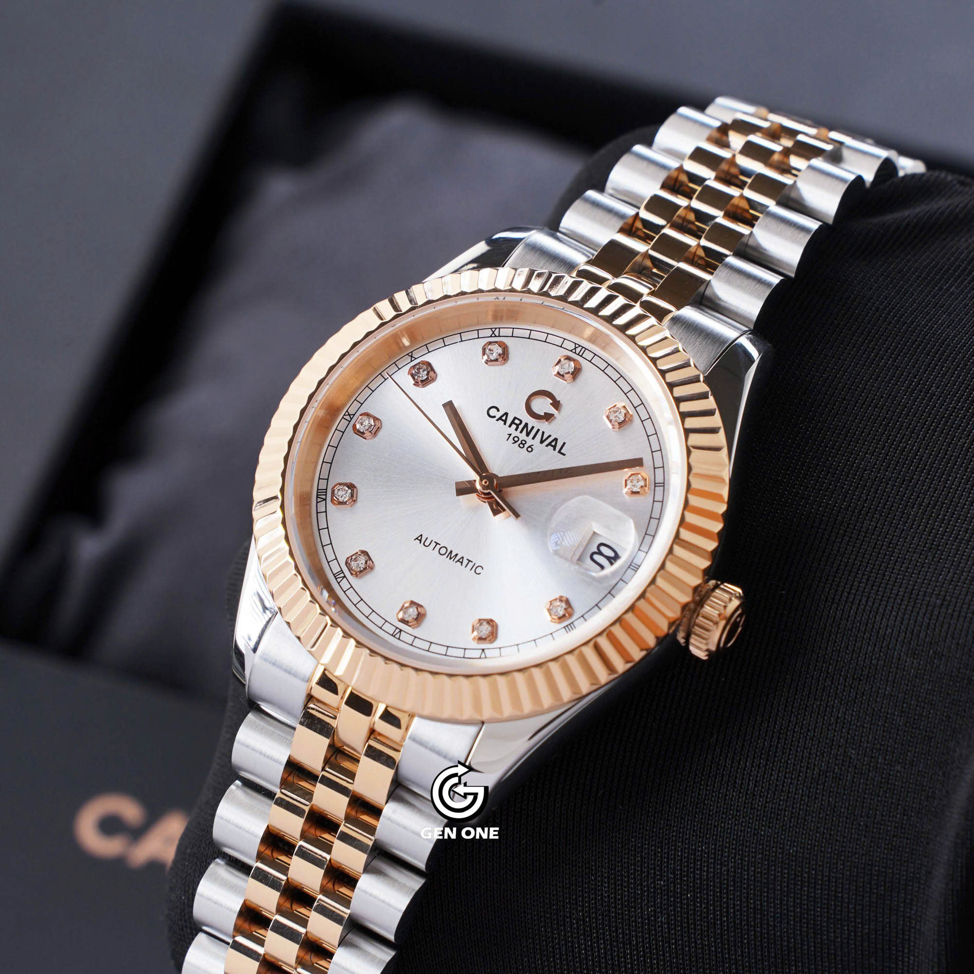 ĐỒNG HỒ NAM CARNIVAL 8250G CH T AUTOMATIC 38MM