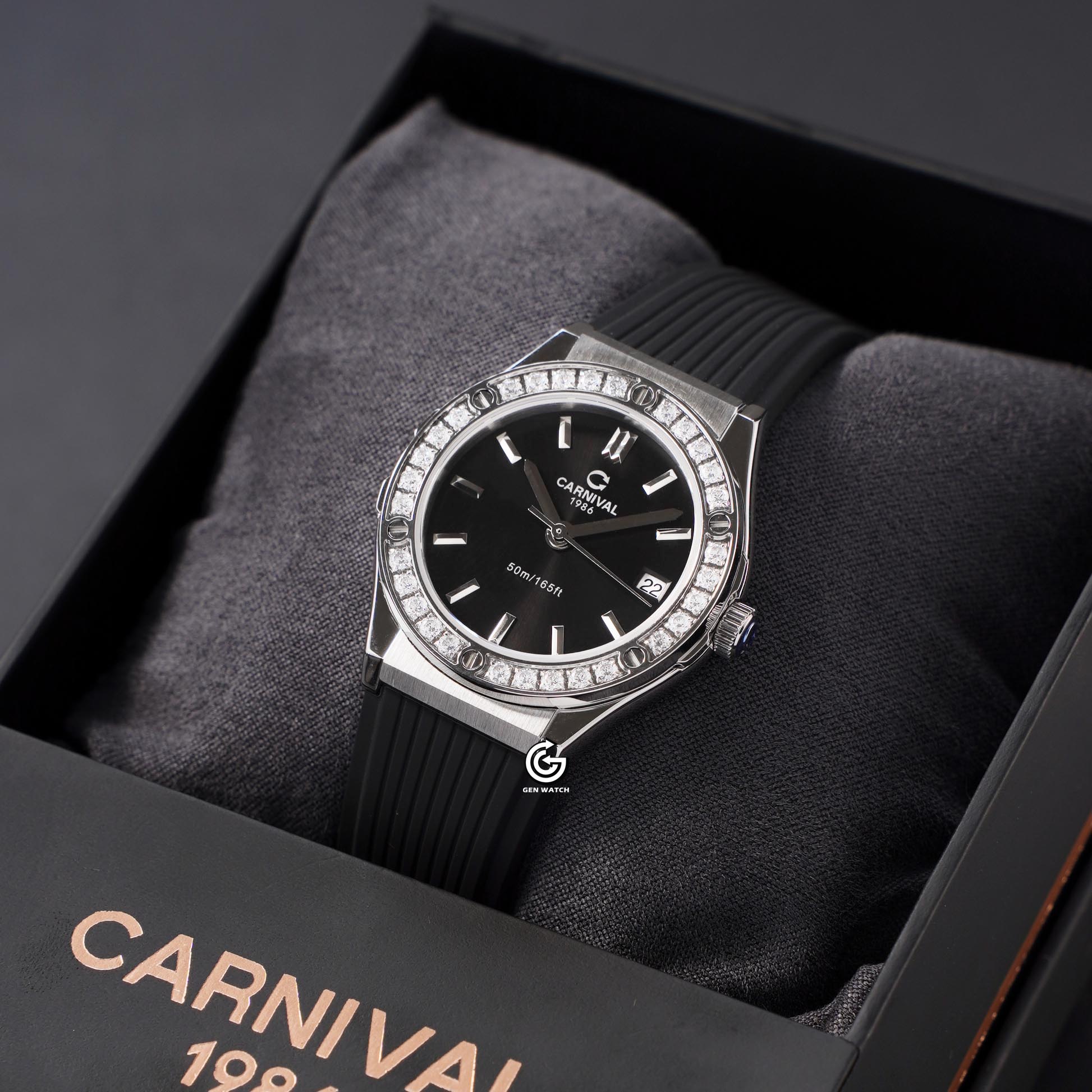 ĐỒNG HỒ NỮ CARNIVAL 8168L2 VT DCS D QUARTZ 32MM