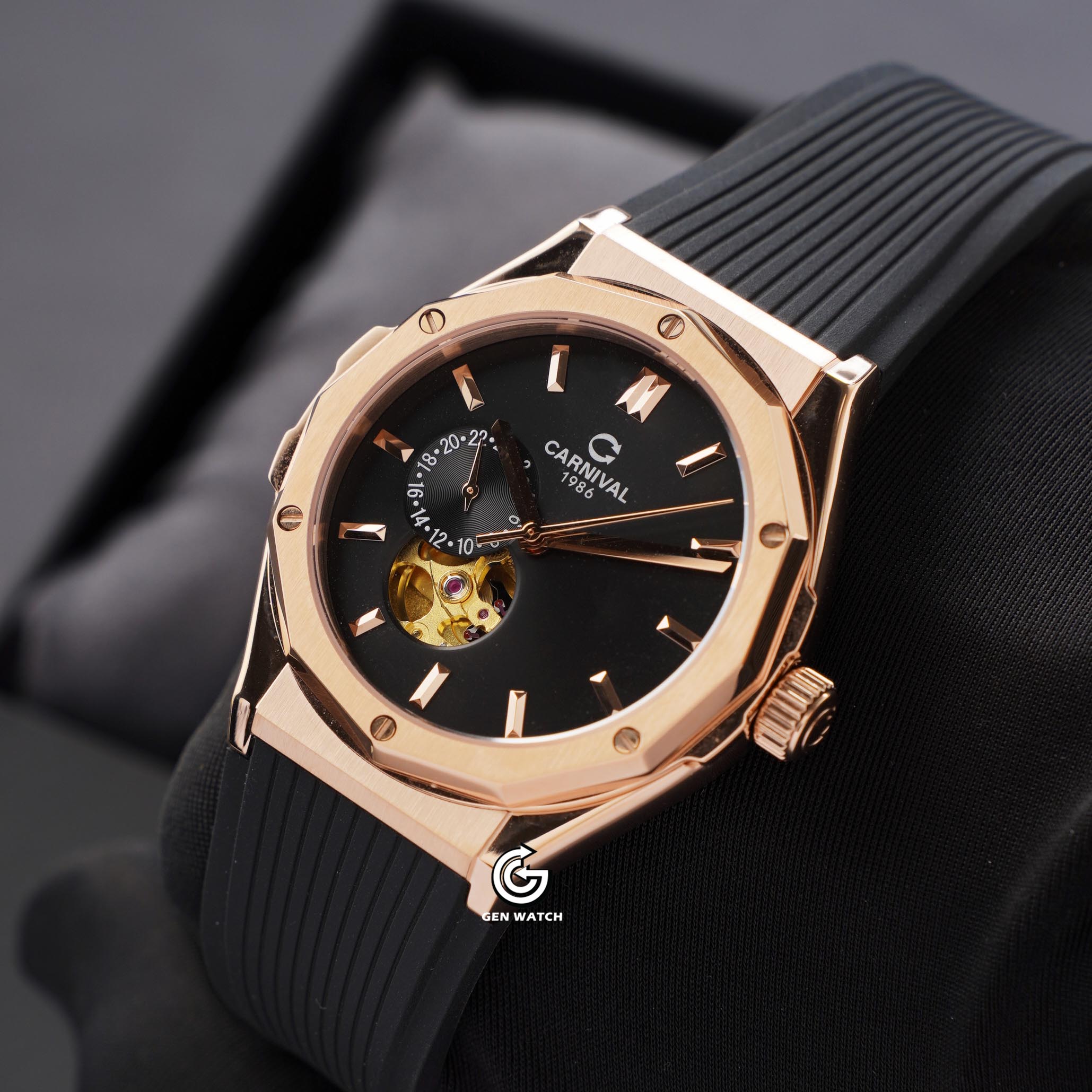 ĐỒNG HỒ NAM CARNIVAL 8189G VH DCS D AUTOMATIC 42MM