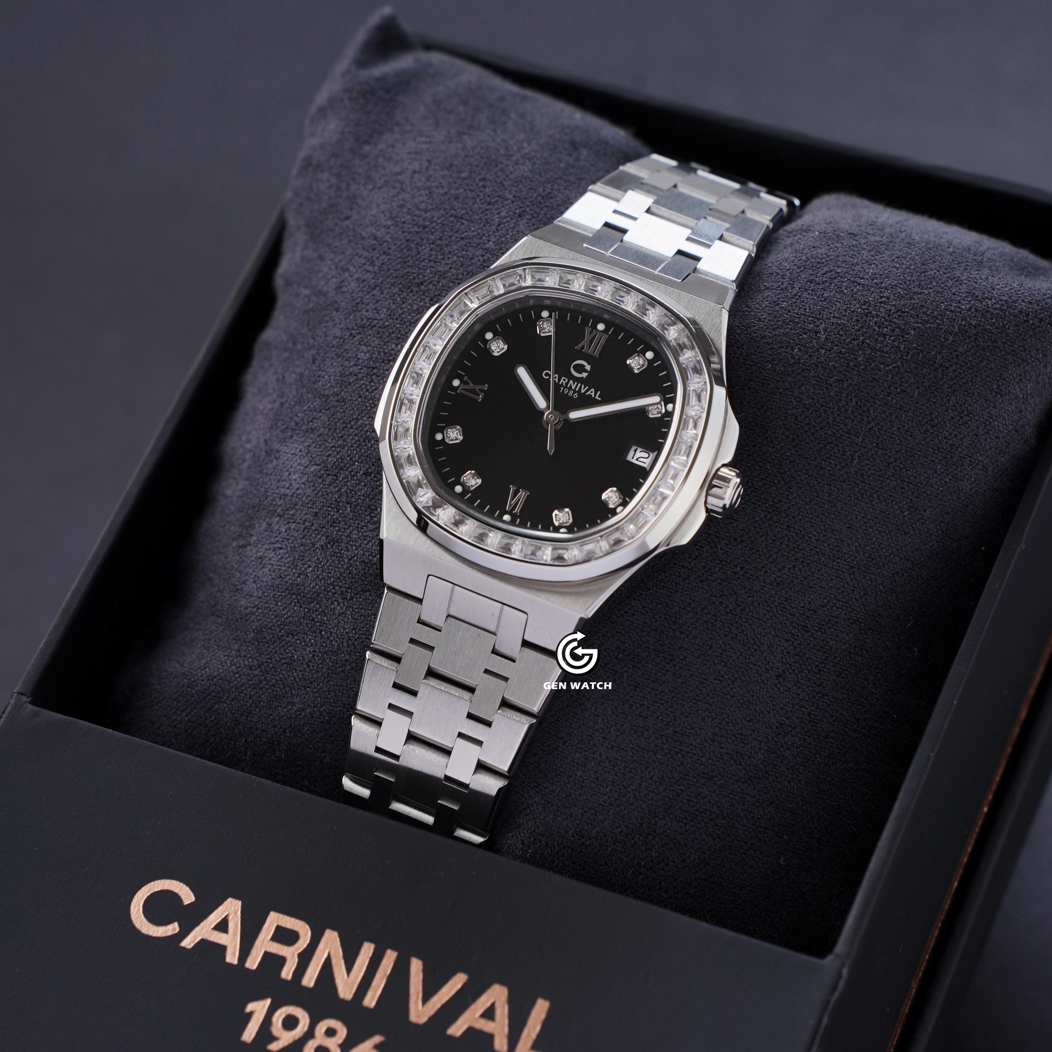 ĐỒNG HỒ NỮ CARNIVAL 8160L2 VT D QUARTZ 34MM