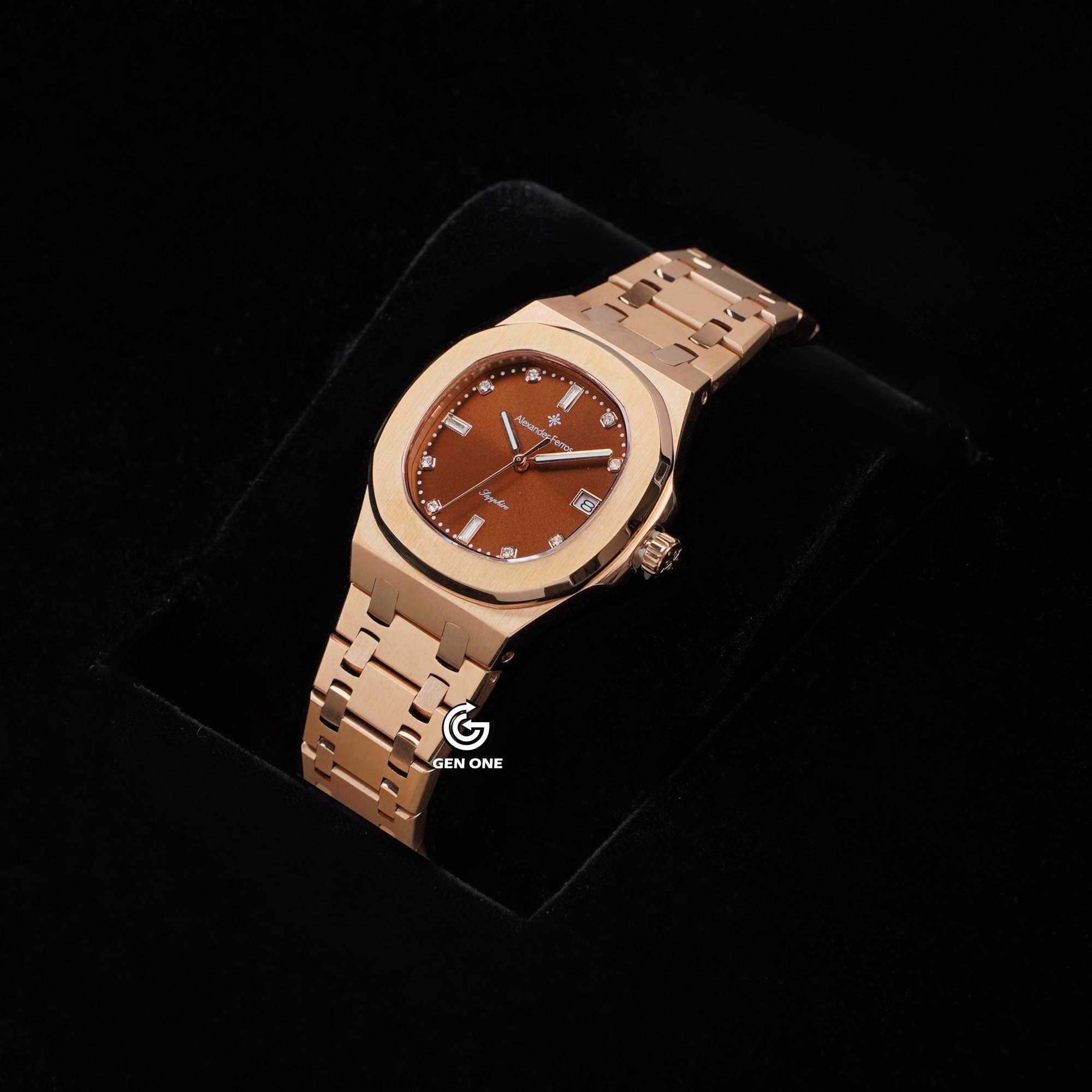 ĐỒNG HỒ NỮ ALEXANDER FERROS 6152R/08 QUAZT 33MM