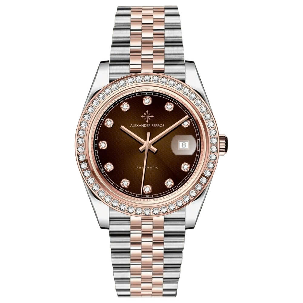ĐỒNG HỒ NAM ALEXANDER FERROS 8021D/08 AUTOMATIC 40MM