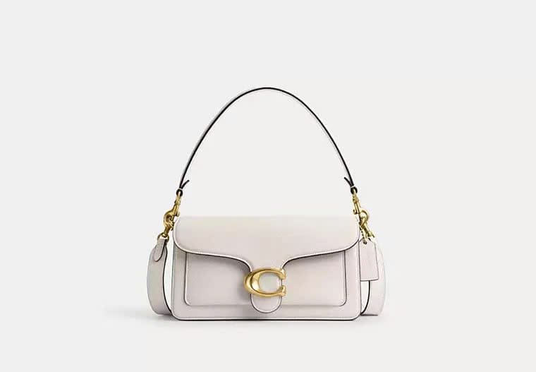 COACH CH857 TABBY SHOULDER BAG 26 - CHALK/GOLD