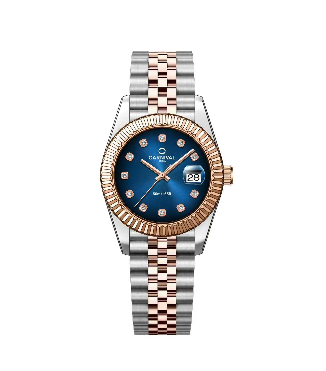 ĐỒNG HỒ NỮ CARNIVAL 8250L CH X QUARTZ 30MM