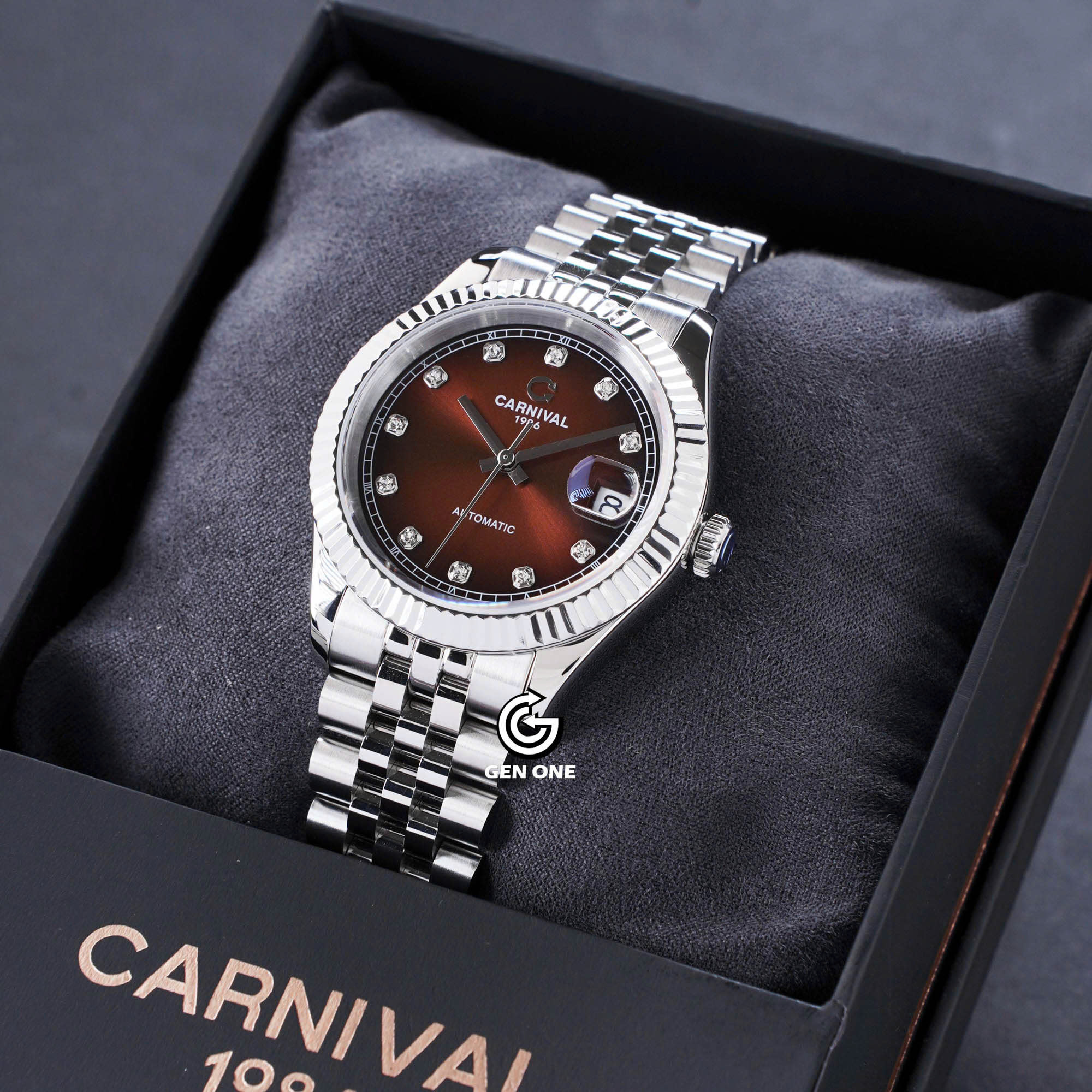 ĐỒNG HỒ NAM CARNIVAL 8250G VT N AUTOMATIC 38MM