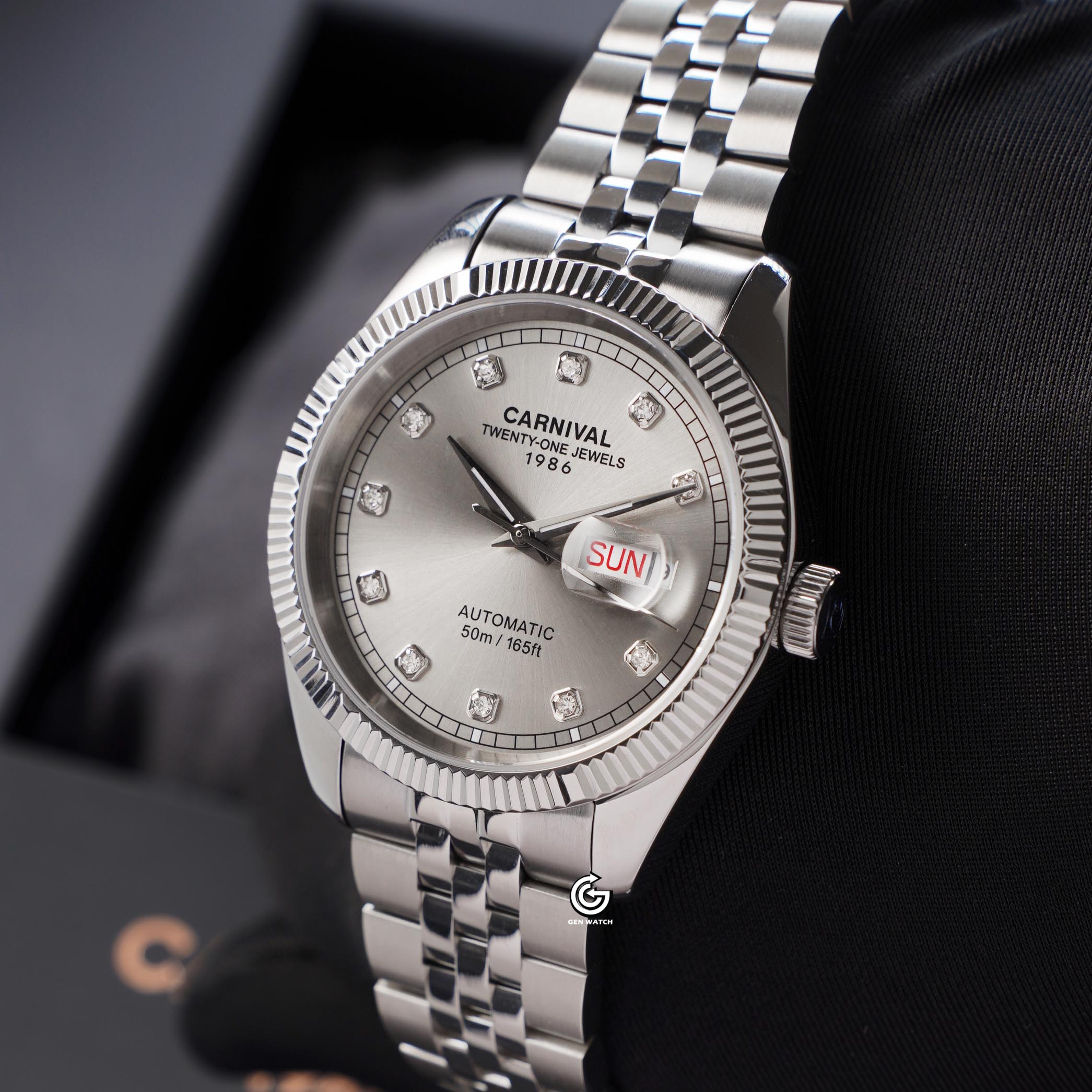 ĐỒNG HỒ NAM CARNIVAL 8131G VT TX AUTOMATIC 40MM