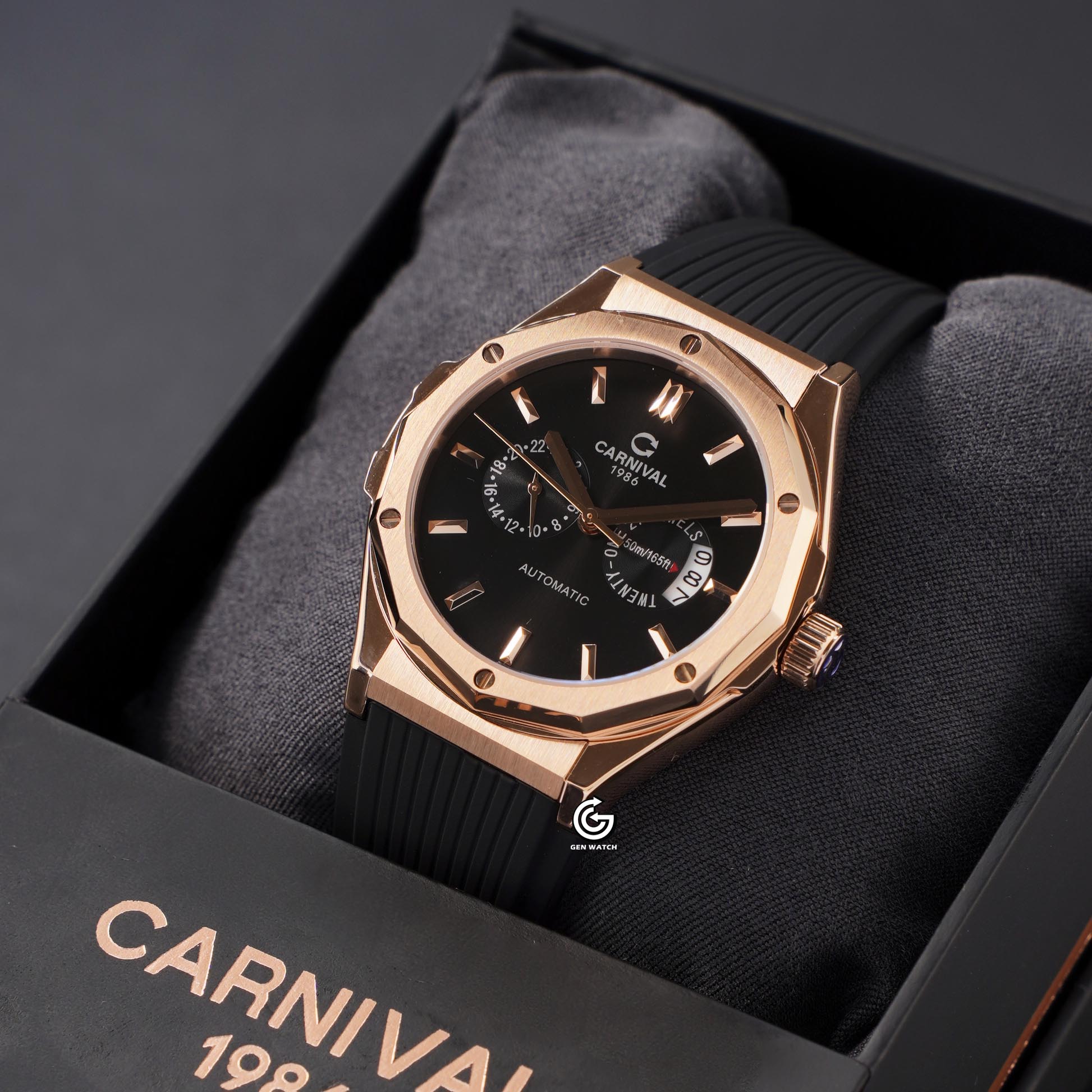 ĐỒNG HỒ NAM CARNIVAL 8188G VH DCS D AUTOMATIC 42MM
