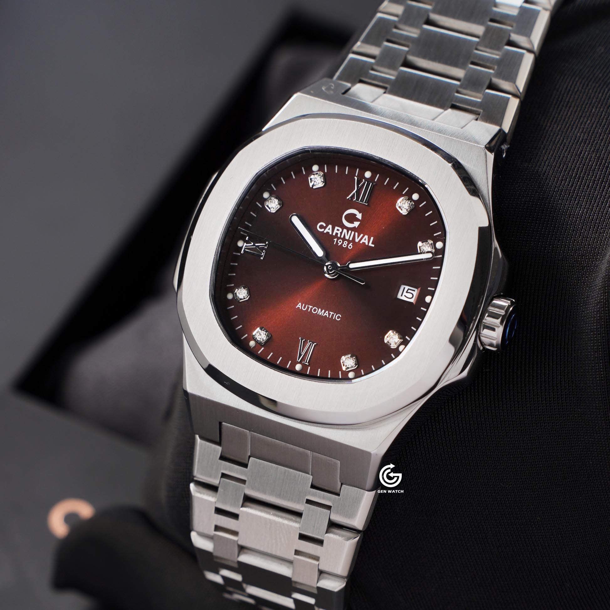 ĐỒNG HỒ NAM CARNIVAL 8160G VT N AUTOMATIC 41MM