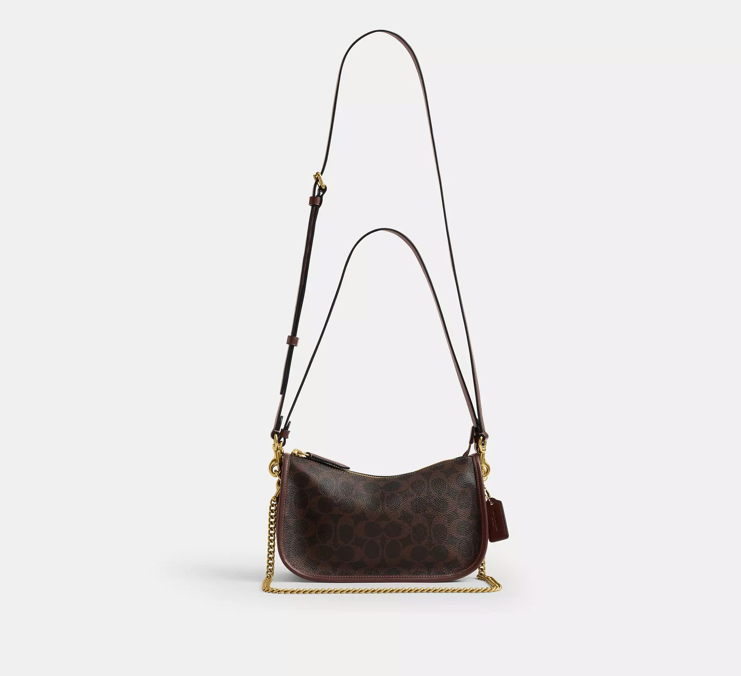 COACH CCC38 WAVERLY BAG IN SIGNATURE CANVAS - MAPLE