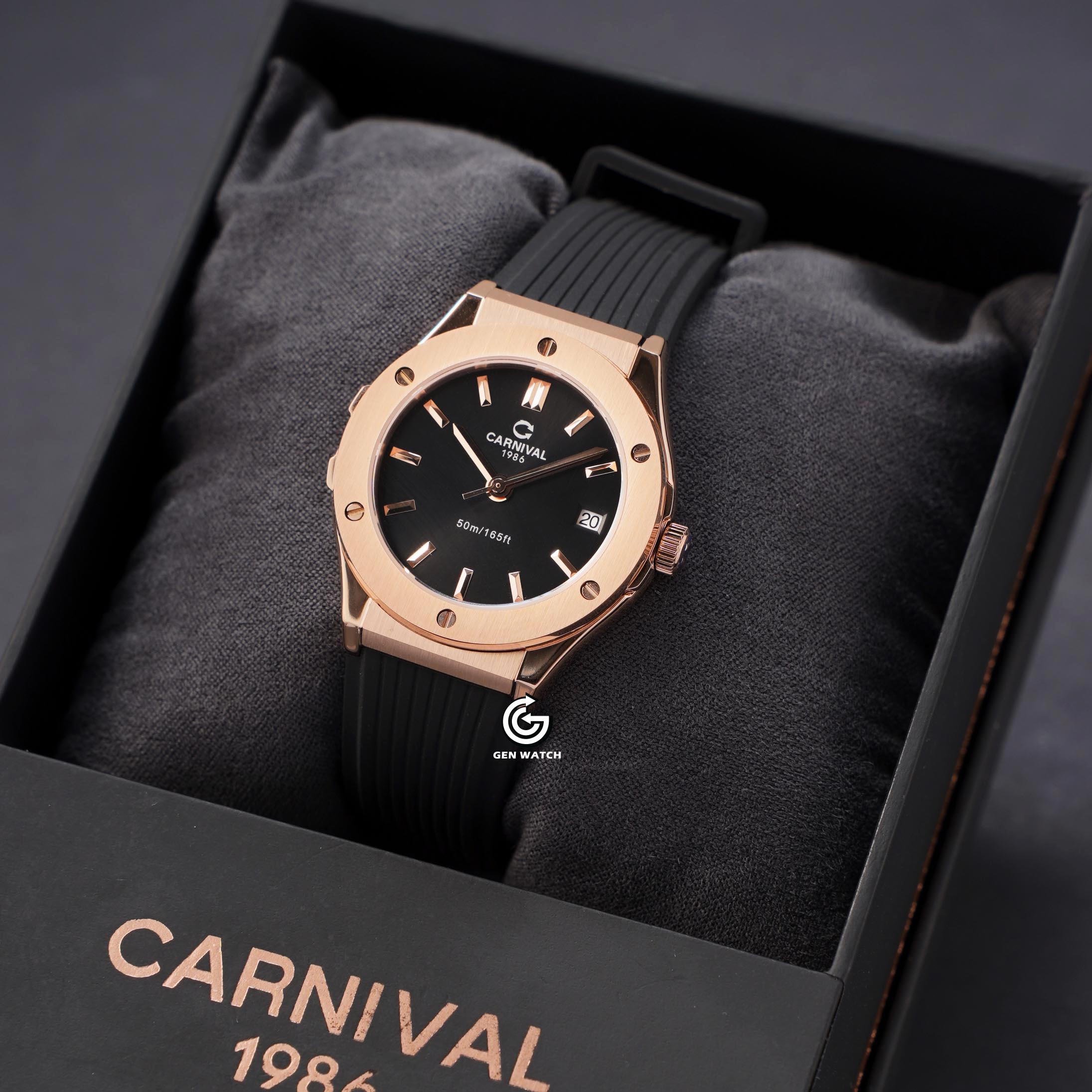ĐỒNG HỒ NỮ CARNIVAL 8168L VH DCS D QUARTZ 32MM