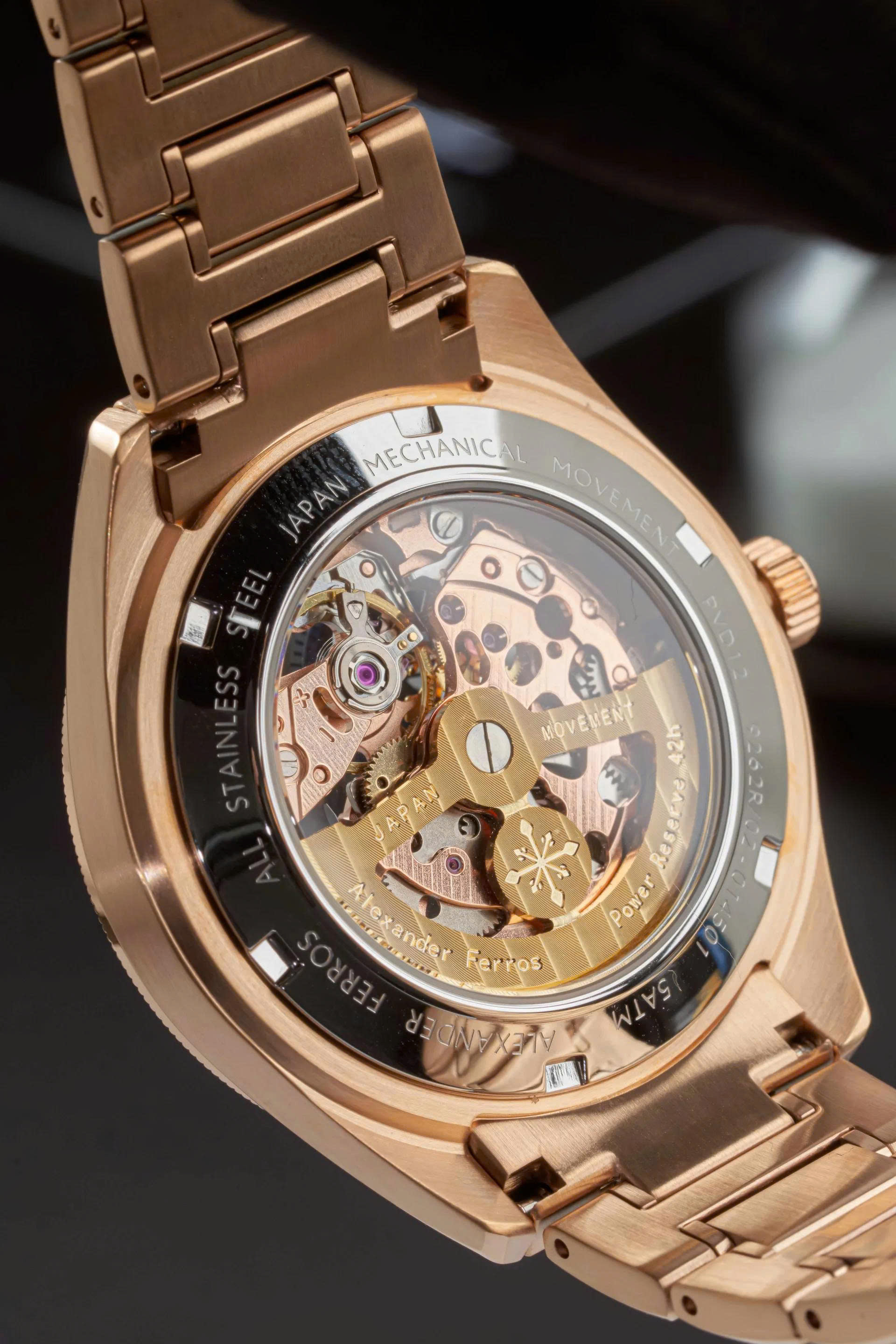 ĐỒNG HỒ NAM ALEXANDER FERROS 9262R/02 AUTOMATIC 40MM