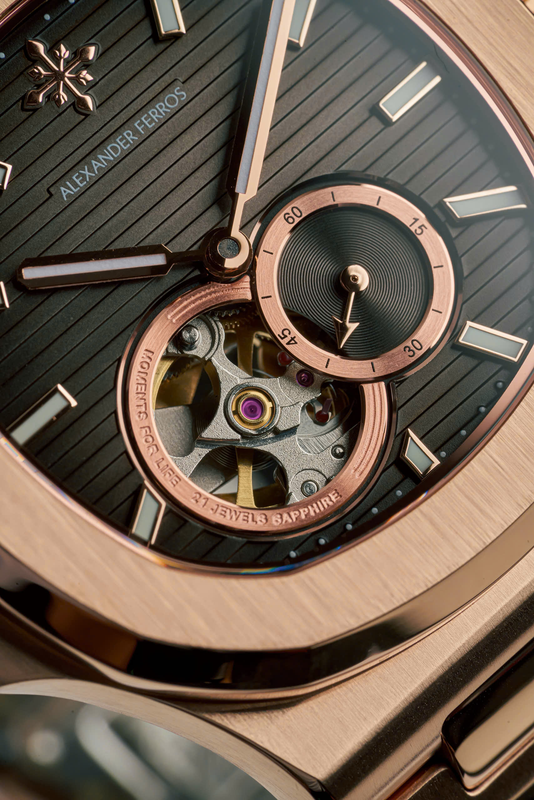 ĐỒNG HỒ NAM ALEXANDER FERROS 6312R/01 AUTOMATIC 40MM