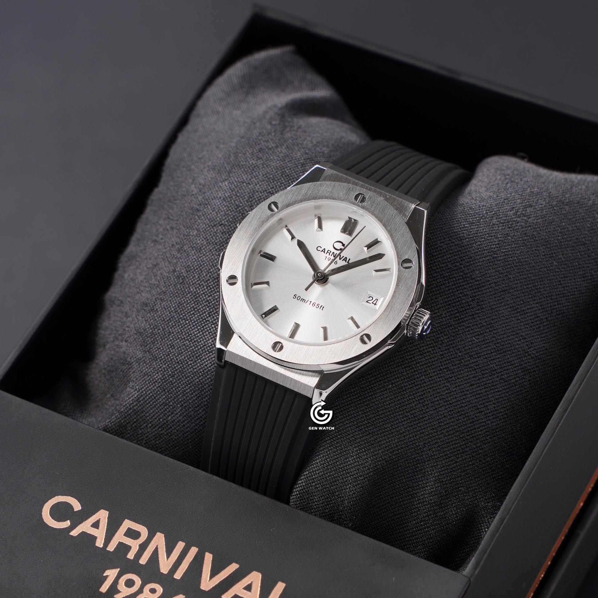 ĐỒNG HỒ NỮ CARNIVAL 8168L VT DCS T QUARTZ 32MM
