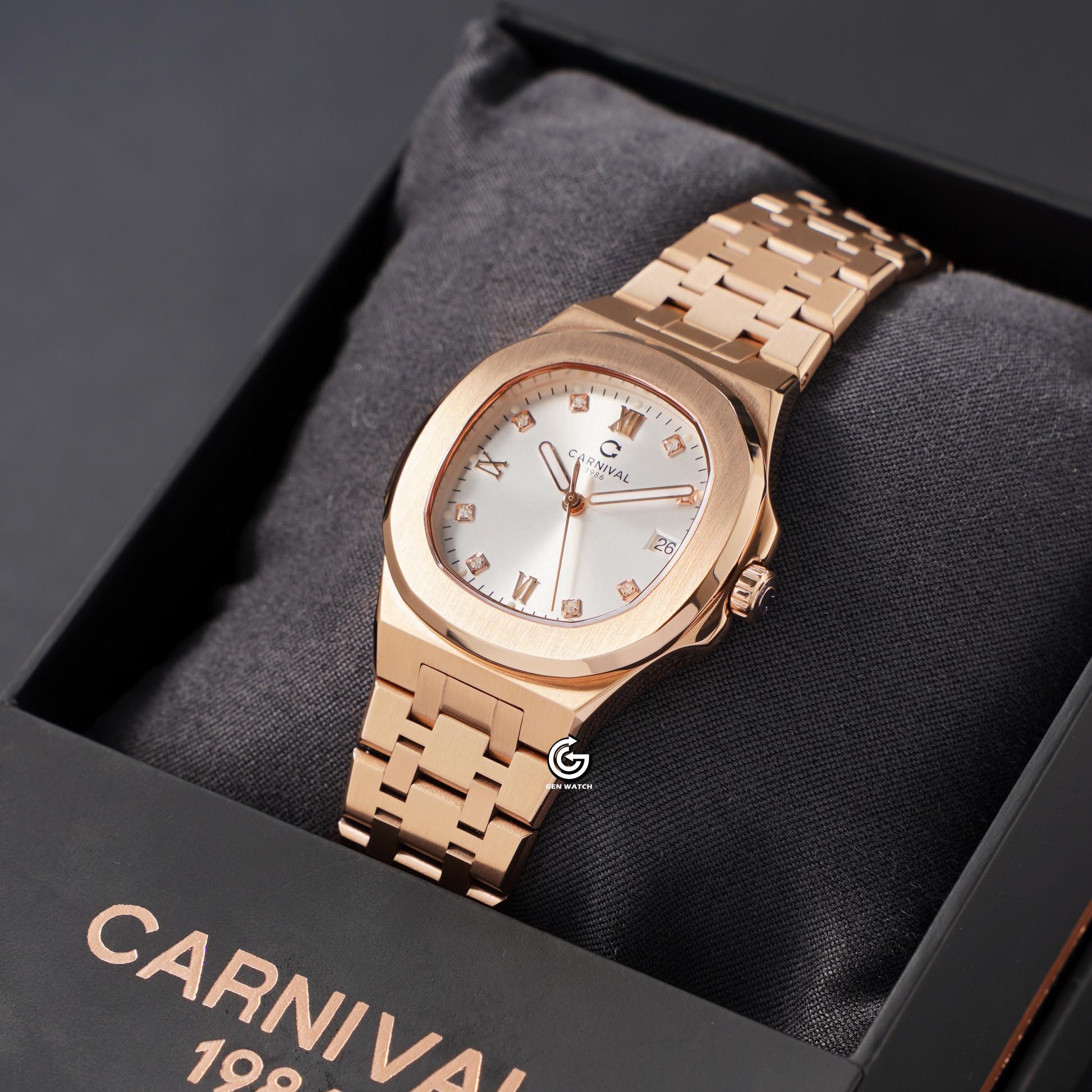 ĐỒNG HỒ NỮ CARNIVAL 8160L VH T QUARTZ 34MM