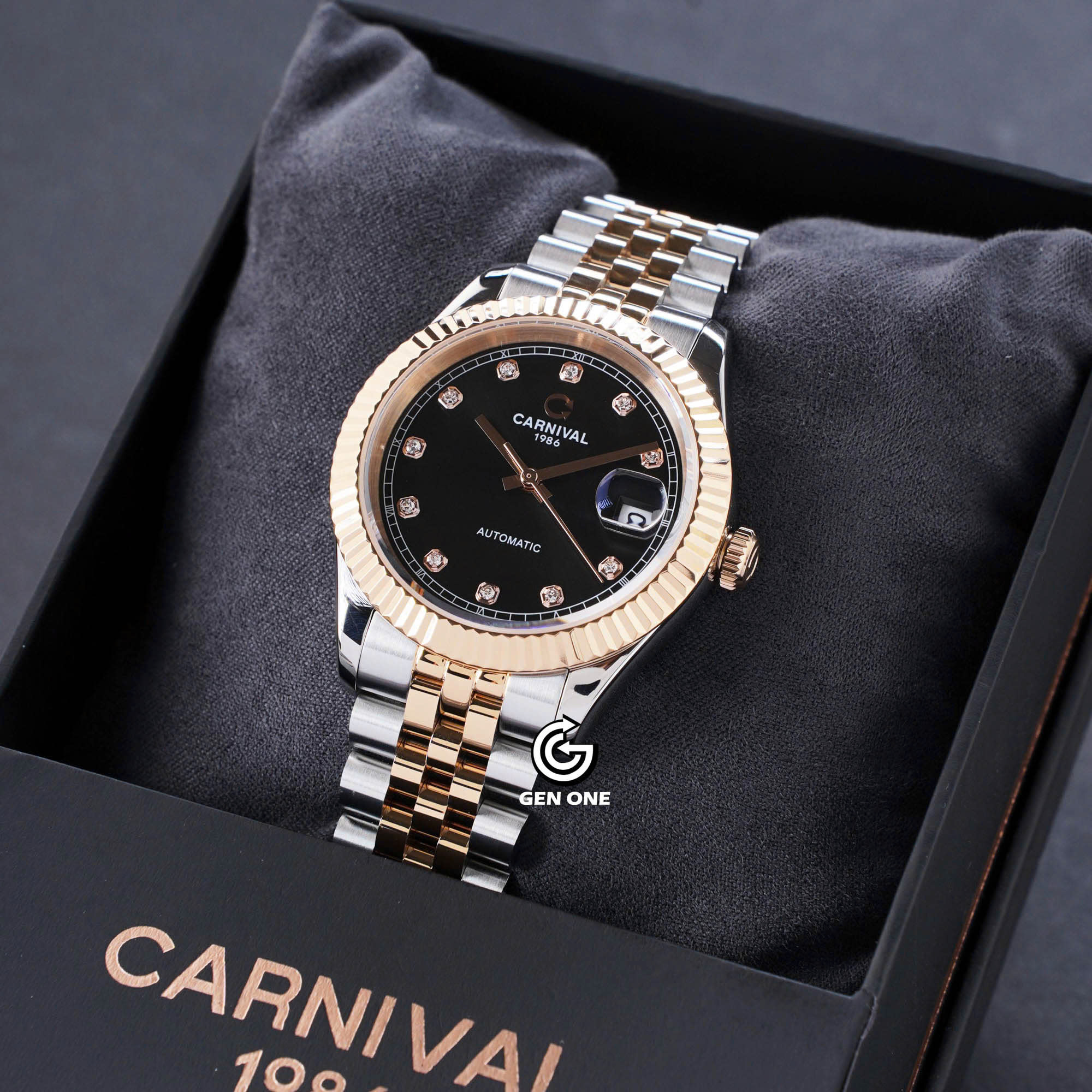 ĐỒNG HỒ NAM CARNIVAL 8250G CH D AUTOMATIC 38MM